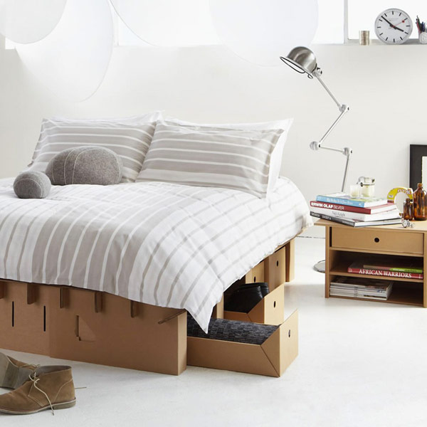 Highly creative cardboard furniture for eco-friendly home
