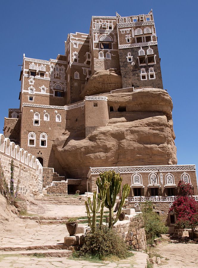 Palace of Imam Yahya in Yemen