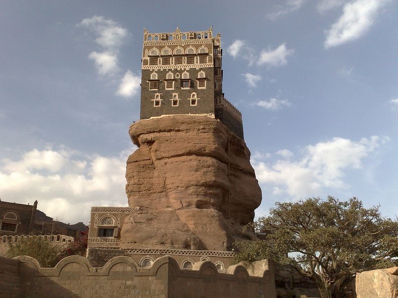 Palace of Imam Yahya in Yemen
