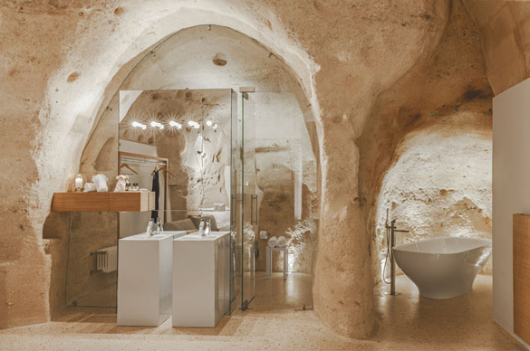 The cave-dwellings of Matera