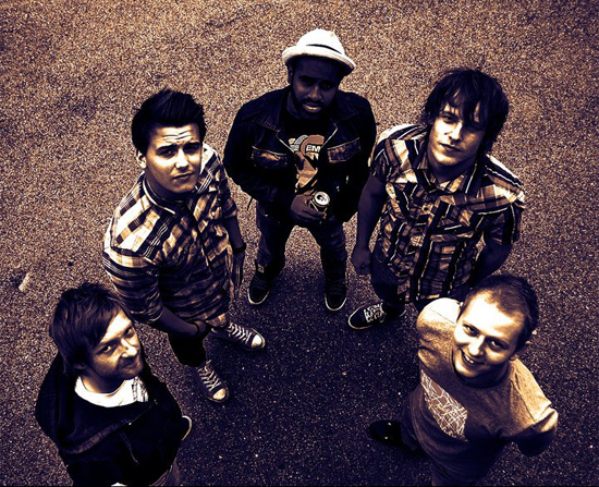 From left to right - Søren, Artem, Mayu, Jesper and Lasse