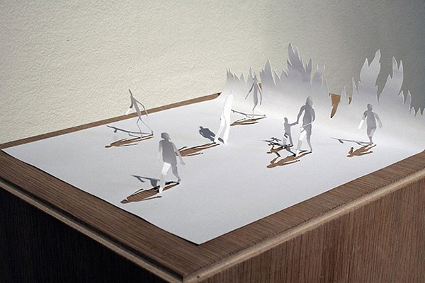Paper art by Peter Callesen