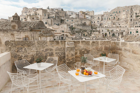 The cave-dwellings of Matera