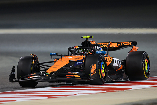 McLaren Bahrain 2025 day 1